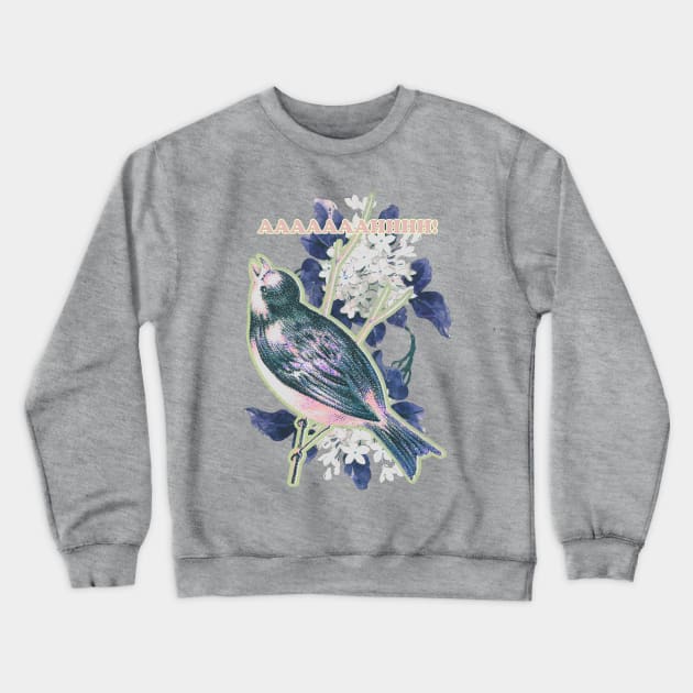 AAAAHHHH! Crewneck Sweatshirt by Crowtesque